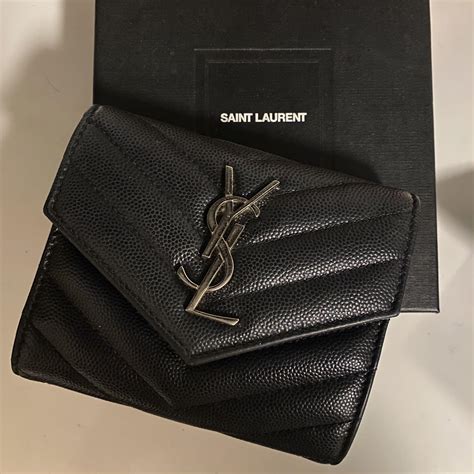 ysl monogram compact wallet|nordstrom ysl wallet.